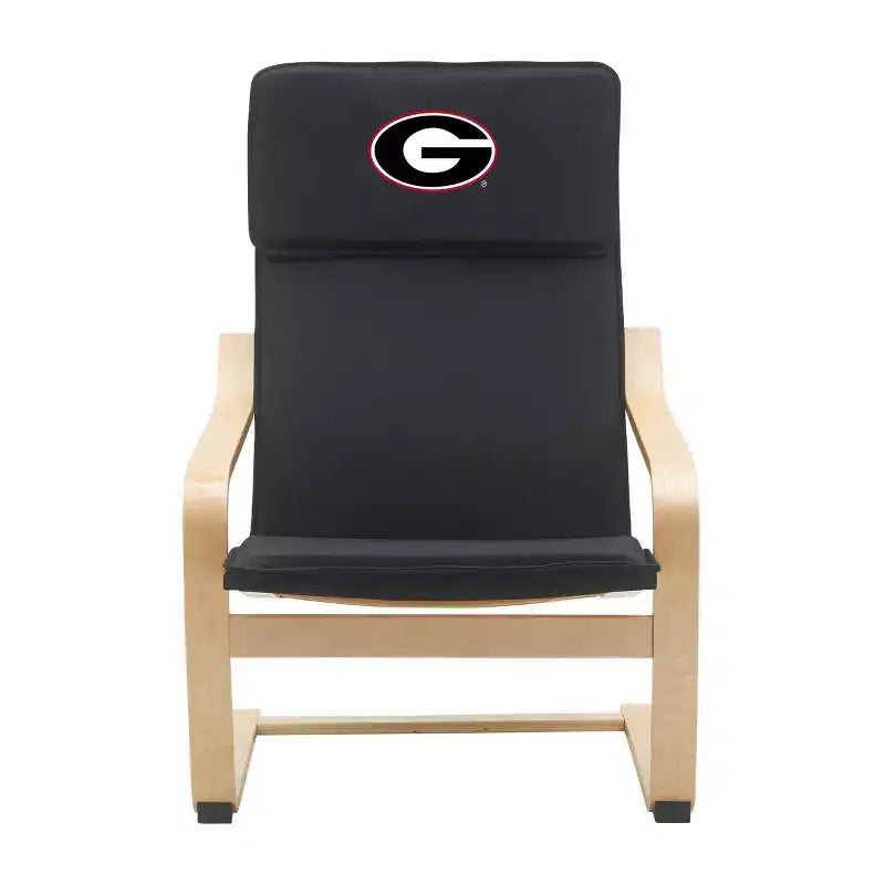Sedia d'Appoggio in Legno Curvato NCAA University of Georgia