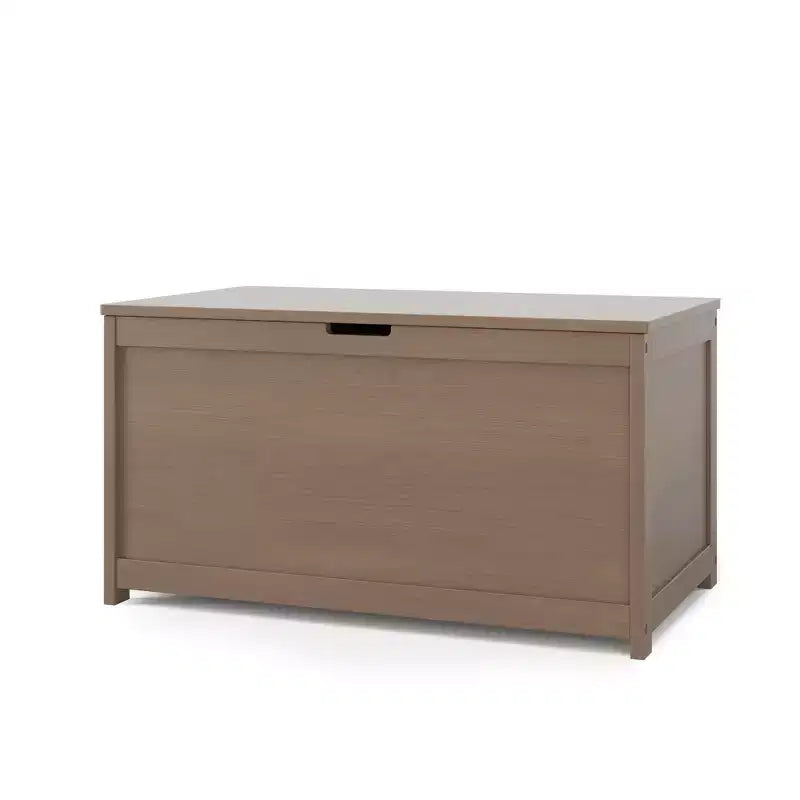 Cassapanca giocattolo in legno Harmony da 33 pollici, ampio contenitore, 2 cerniere di sicurezza, foro di ventilazione standard sul retro, 6 piedi cubi di spazio di archiviazione