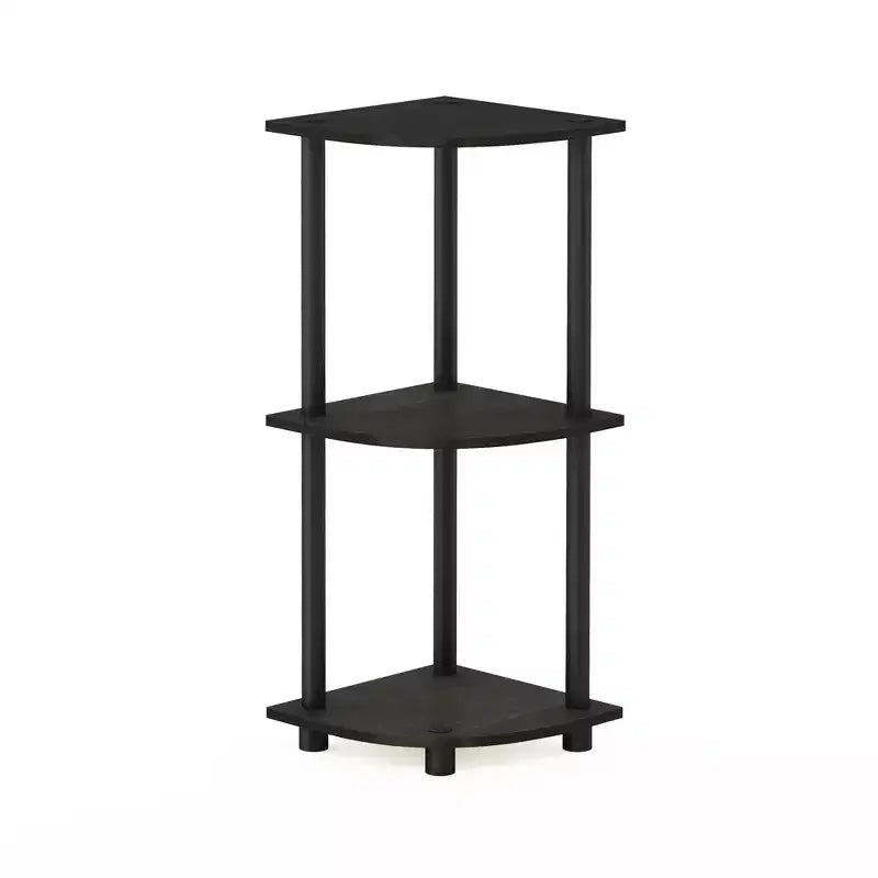 HOMLUX Scaffale Angolare Decorativo a 3 Ripiani