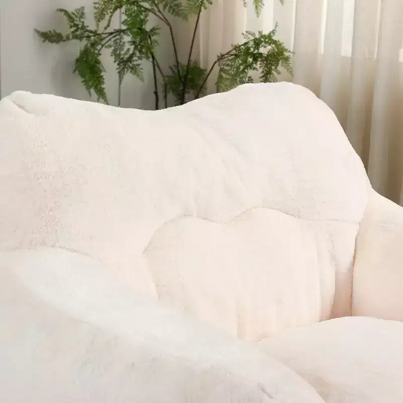 Poltrona a sacco MAYEERTY con braccioli in schiuma ad alta densità, comoda e pigra, per adulti, soggiorno, camera da letto, angolo lettura