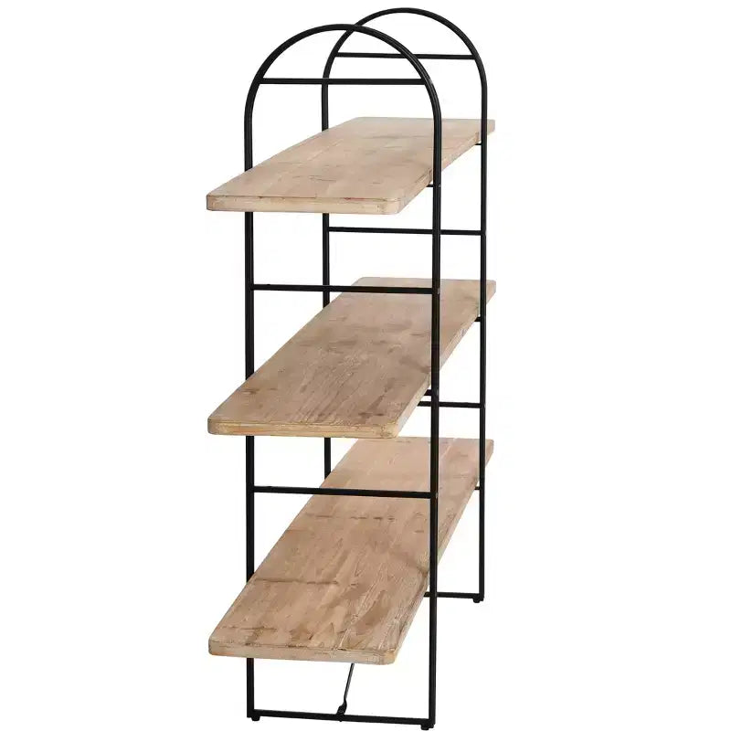 Unità di scaffalatura regolabile Eitri in legno e metallo