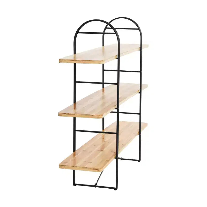 Unità di scaffalatura regolabile Eitri in legno e metallo