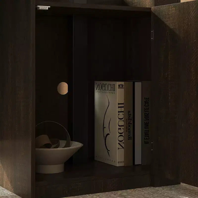 Scrivania angolare regolabile in legno scuro – Scrivania da ufficio per computer – Postazione di lavoro ergonomica per ufficio con vano portaoggetti