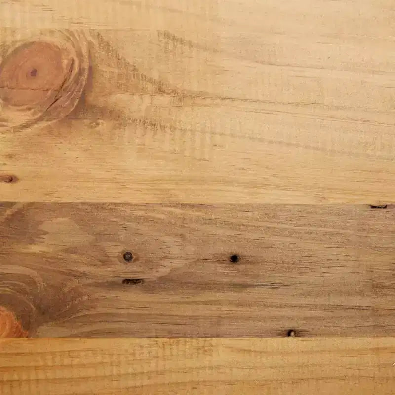 Mobili da bagno in legno massello di pino - Mobile lavabo e specchio in stile rustico - Marrone