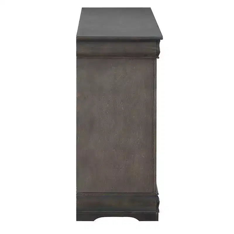 Comò Luigi Filippo 57" Finitura Grigio Scuro