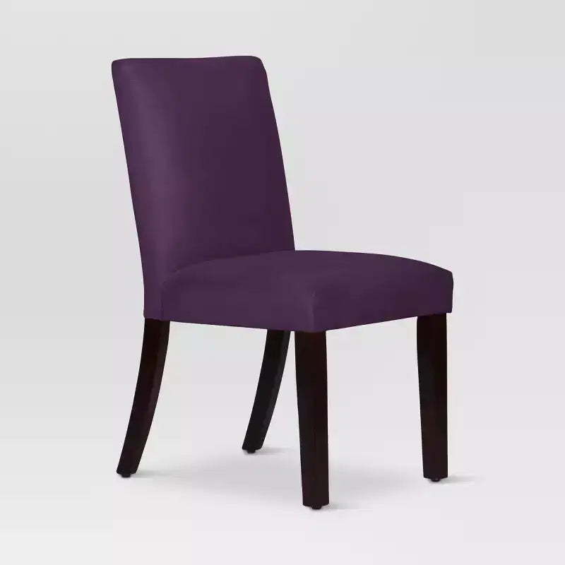 Sedia da pranzo Parsons in velluto