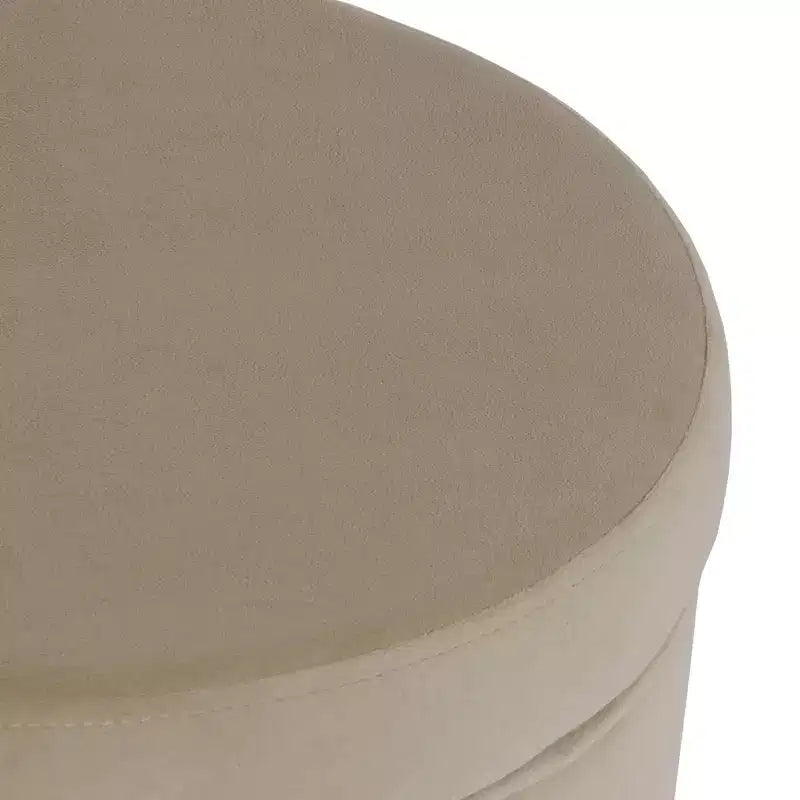 Pouf contenitore rotondo