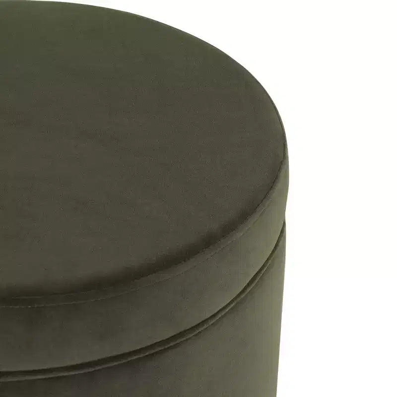 Pouf contenitore rotondo