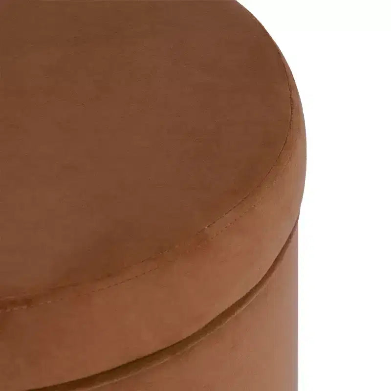 Pouf contenitore rotondo