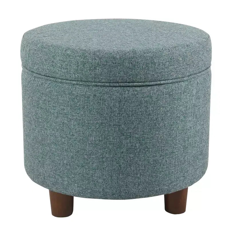 Pouf contenitore rotondo