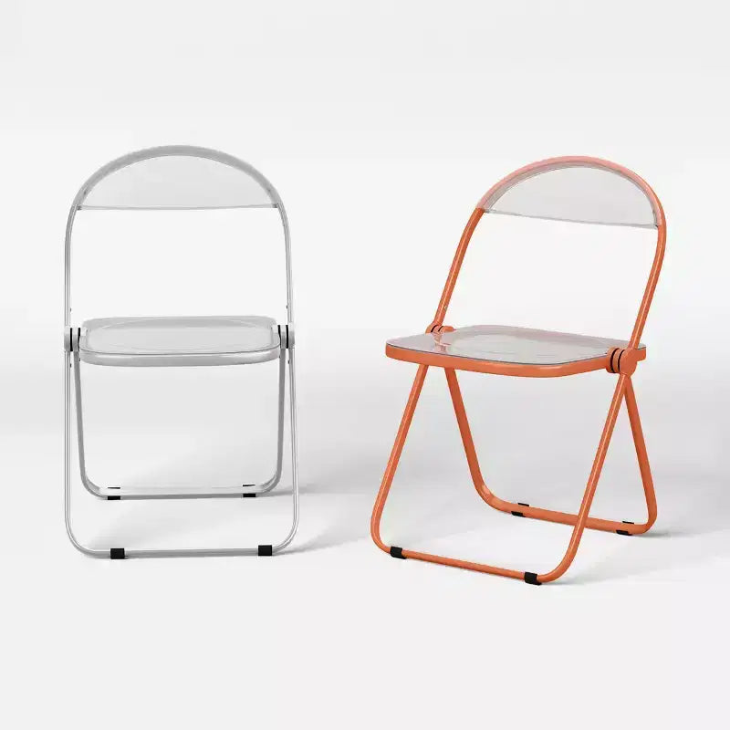 Modern Metal Acrylic Folding Chair - Room Essentials