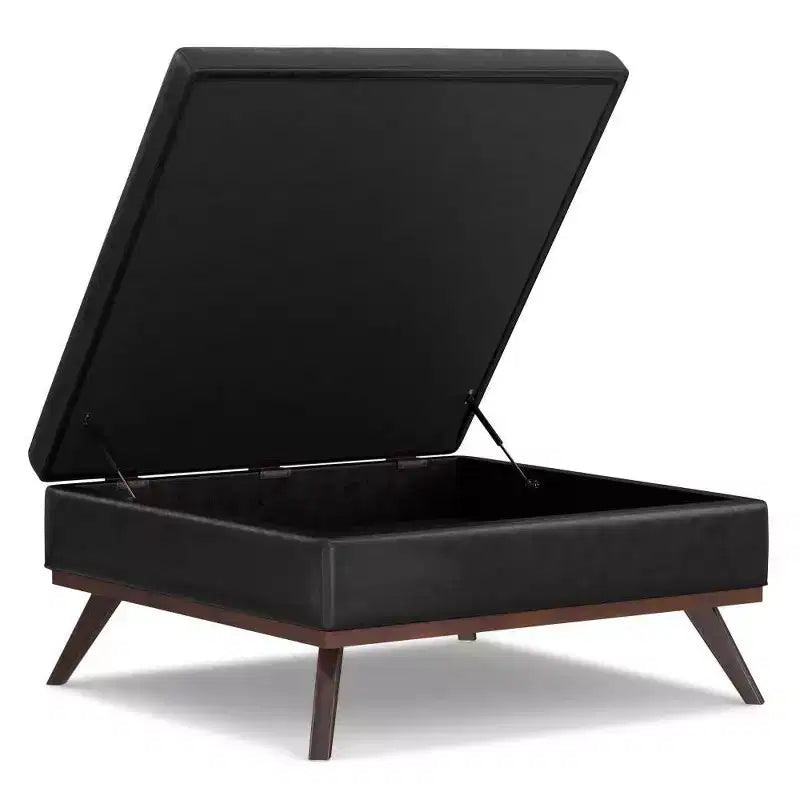 Pouf-Contenitore Quadrato Ethan XL (Tavolino da Caffè)