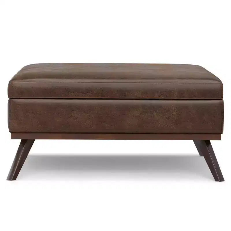 Pouf-Contenitore Quadrato Ethan XL (Tavolino da Caffè)