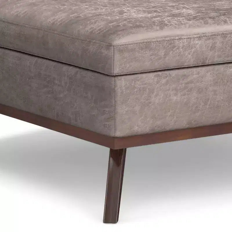 Pouf-Contenitore Quadrato Ethan XL (Tavolino da Caffè)