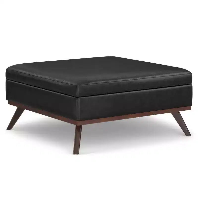 Pouf-Contenitore Quadrato Ethan XL (Tavolino da Caffè)