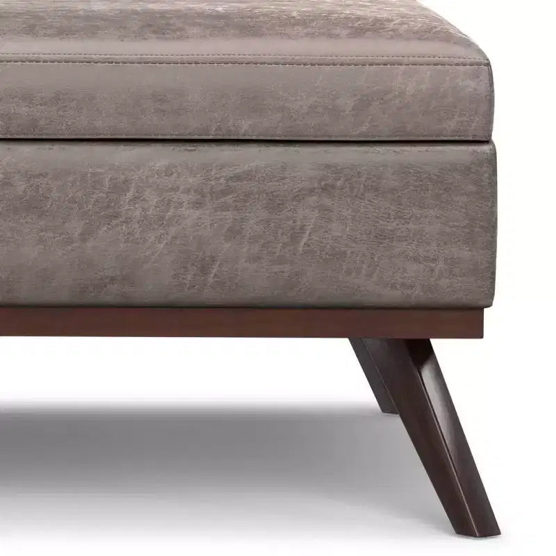 Pouf-Contenitore Quadrato Ethan XL (Tavolino da Caffè)