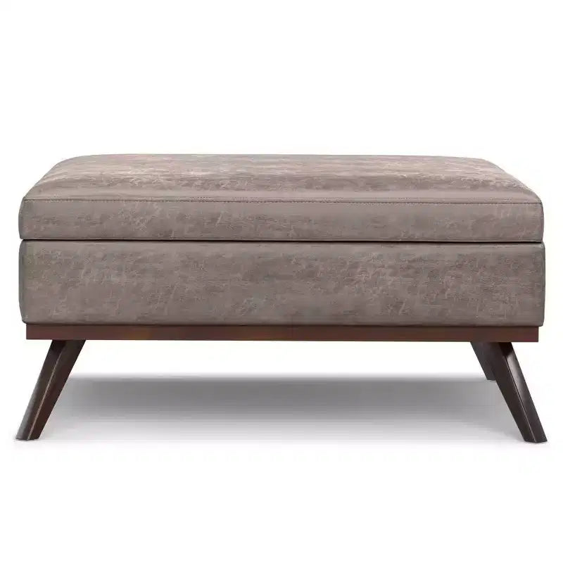 Pouf-Contenitore Quadrato Ethan XL (Tavolino da Caffè)