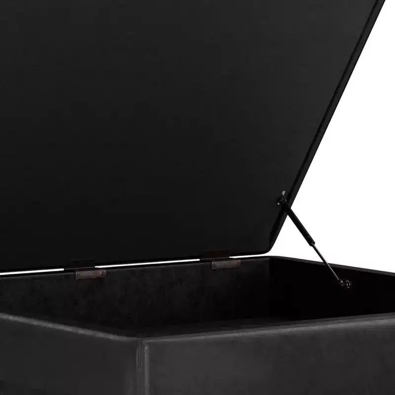 Pouf-Contenitore Quadrato Ethan XL (Tavolino da Caffè)