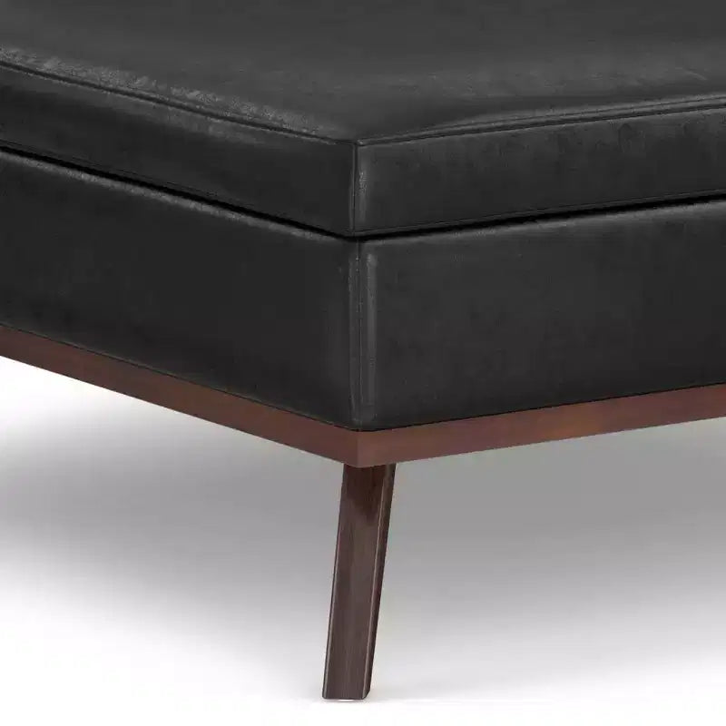 Pouf-Contenitore Quadrato Ethan XL (Tavolino da Caffè)