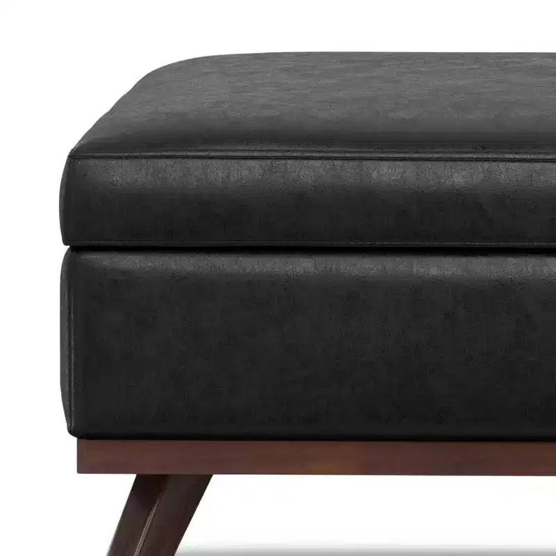 Pouf-Contenitore Quadrato Ethan XL (Tavolino da Caffè)